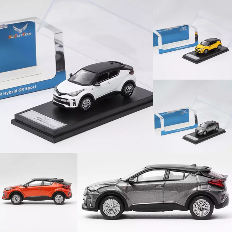 

DCT литой под давлением масштаб 1:64 CH-R сплав имитация модели автомобиля коллекция дисплей игрушка подарки сувенир
