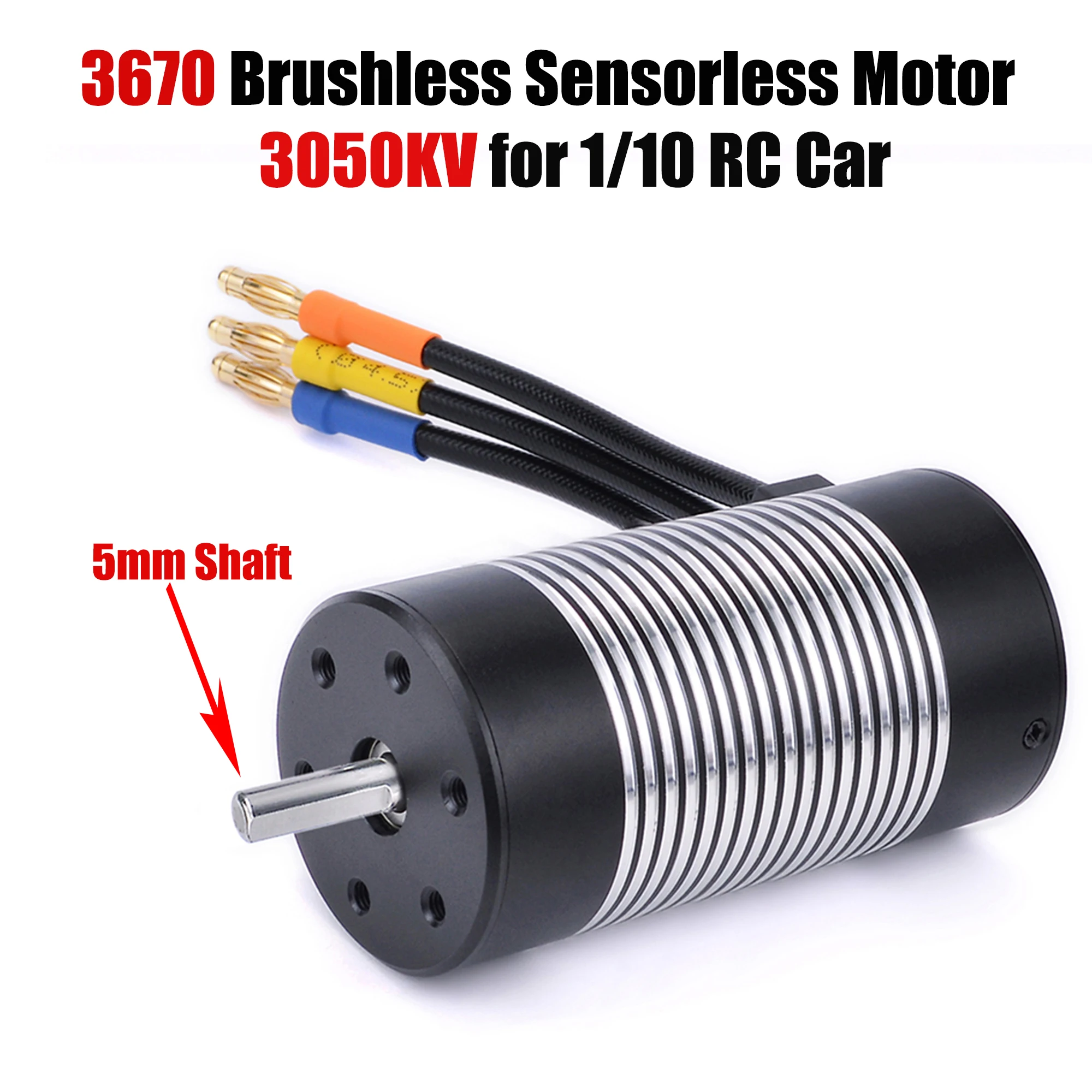 OVERTREFFEN HOBBY ROCKET 2845 3650 3660 3665 3670 3674 4068 F540 Waterdichte Borstelloze Motor voor 1/10 1/12 RC Auto WLtoys WPL Traxxas