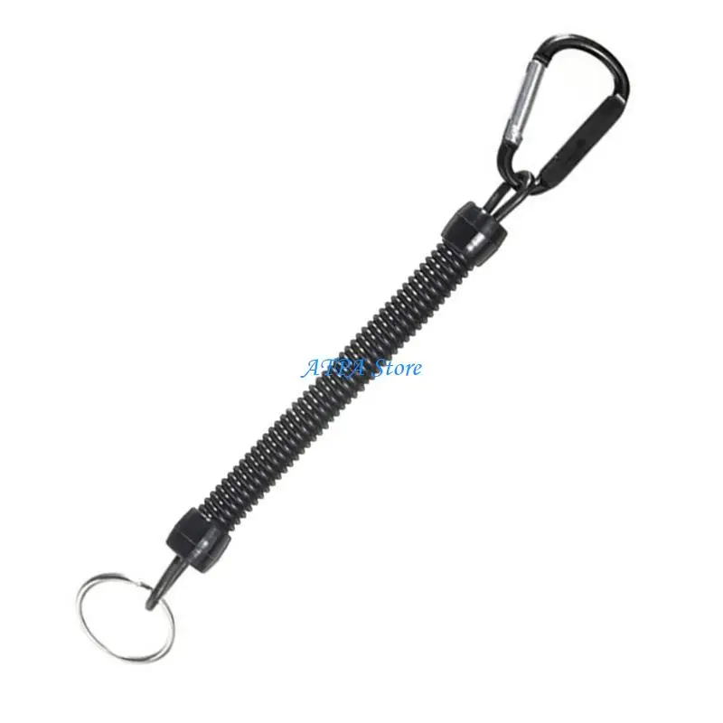 U13C Fishing Lanyards Pliers Lip Grip Tackle Fish Tool Fishing Accessory Carabiner