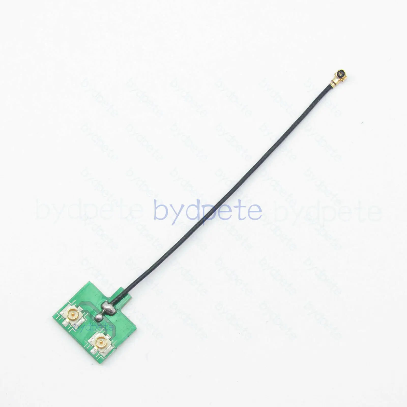 Y Type Splitter Cable 1x MHF4 WFL W.FL Plug to 2x UFL U.FL IPX Socket SMD on PCB 1.13mm Coaxial Cable RF 50 Ohm Kable