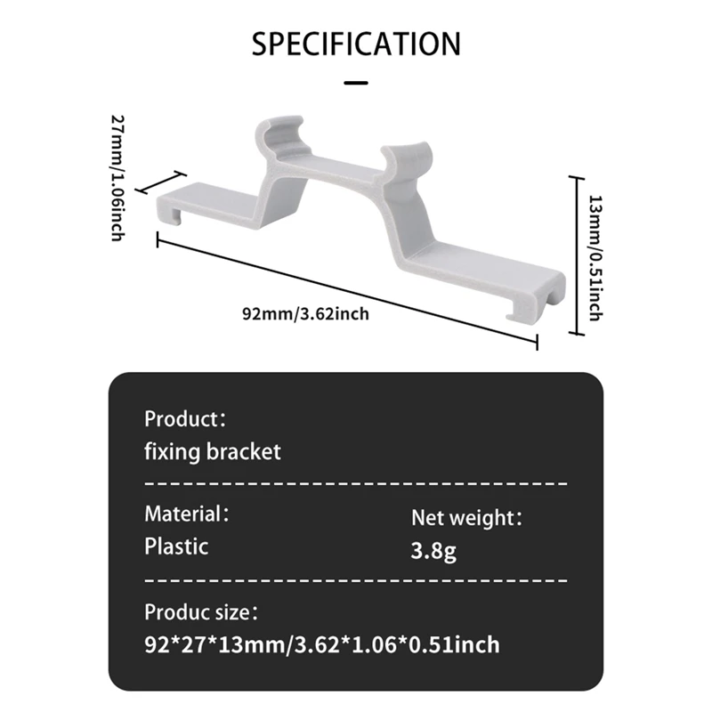 الأفضل لـ DJI NEO Drone قوس لتثبيت موضع Airtag مكافحة فقدان محدد كتيفة ثابتة ملحق