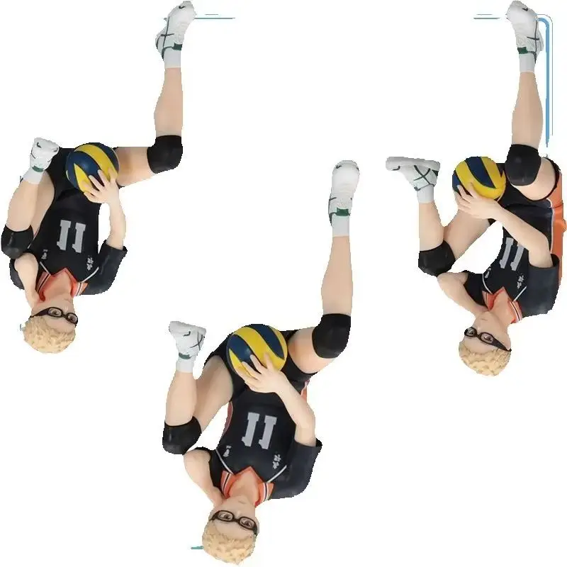 

【100% подлинный】FuRyu Original Haikyu! Надонная пробка, фигурка Цукишима Хотару, модель украшения, персонаж аниме, подарки, игрушки