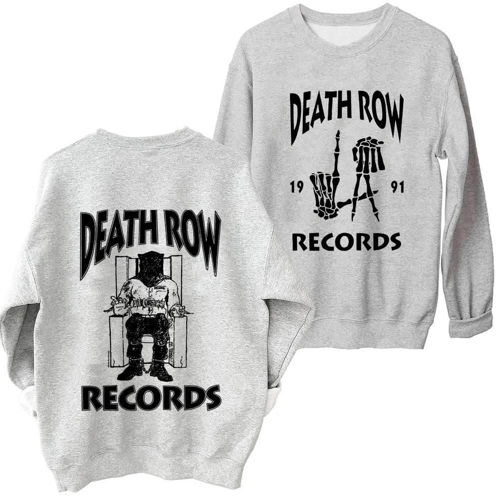 Death Row Records Album Merch Hoodie Snoop Dogg Sweatshirts Hoodies Snoop Dogg Tops Oversized Fans Gift Unisex (Us Size)