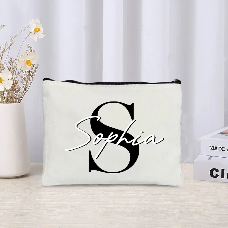 איפור מותאם אישית תיק סטודנט ניירת אחסון עיפרון תיק חתונה שושבינה מתנות נשים נסיעות קוסמטיקה מארגן תיק