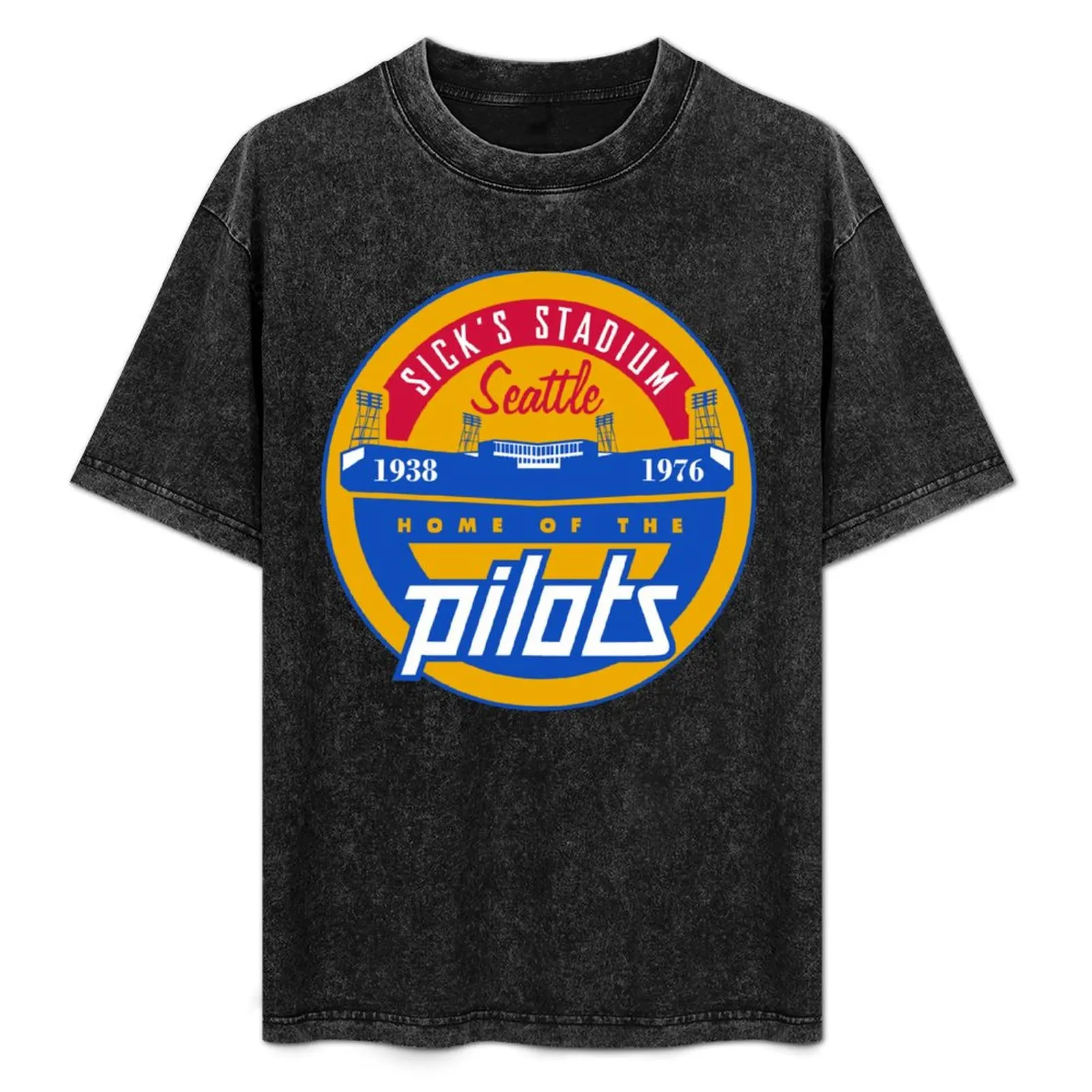 Sick's Stadium T-Shirt Utility Work Short Sleeve Top