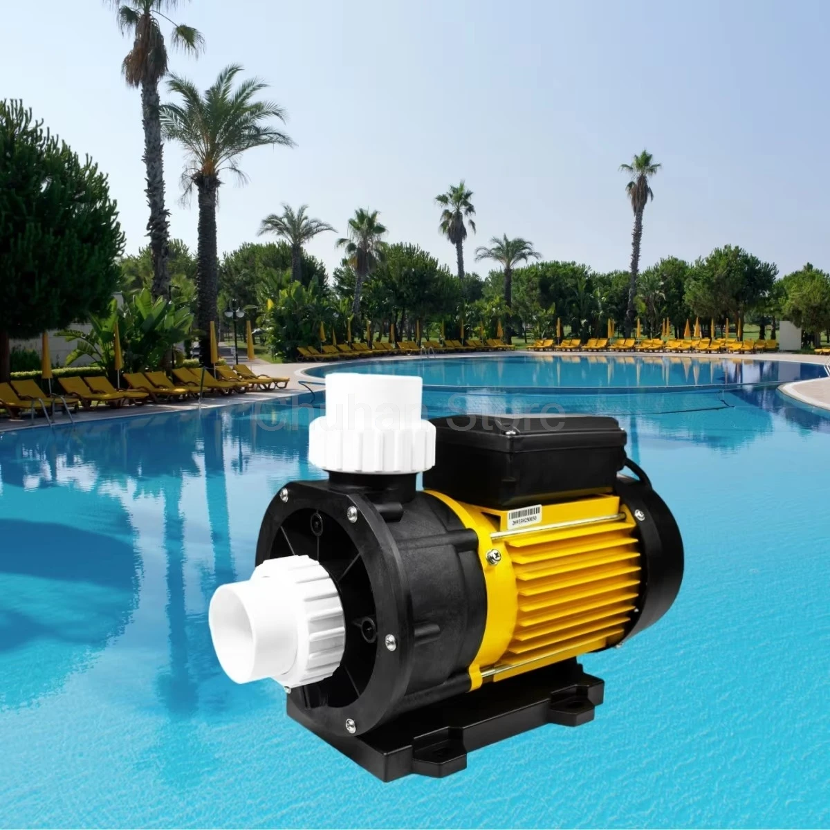 TDA50 Type Spa Water Pump 1.2HP Water Pumps for Whirlpool, Spa, Hot Tub and Salt Water Aquaculturel