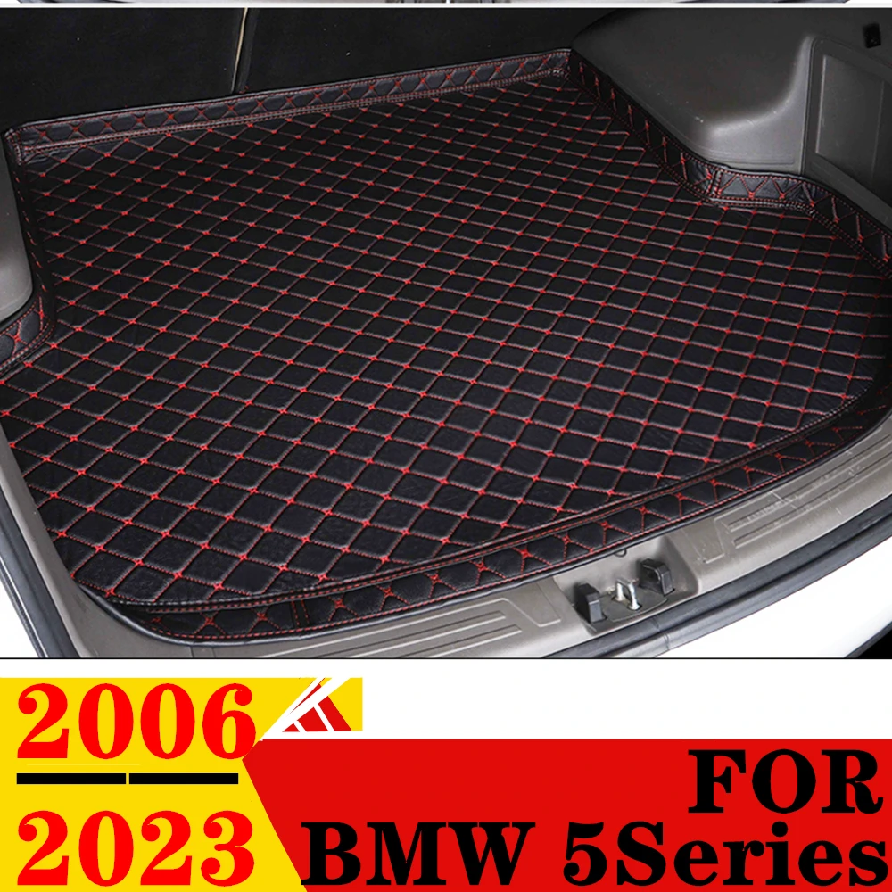 High Side Car Trunk Mat For BMW 5 Series F10 2023 2022 2021 20 2019 2018-07 2006 XPE Tail Boot Tray luggage Pad Rear Cargo Liner