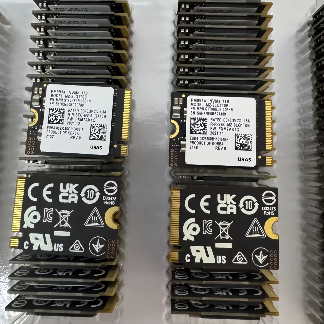 Original PM991a 1TB 512GB 256GB SSD M.2 2230 Internal Solid State Drive PCIe3.0x4 NVME SSD For Microsoft Surface Pro7+ SteamDeck