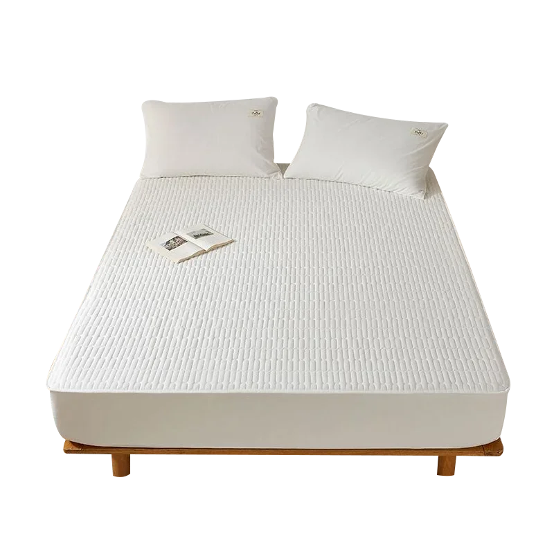 Soybean waterproof urine-proof mattress single-piece padded thickened mattress, mattress cover dust-proof bed sheet three-piece