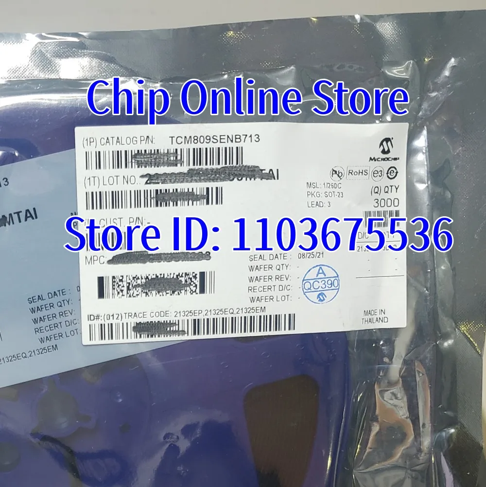 5~100pcs  TCM809SENB713  TCM809SENB  TCM809  SOT23-3  New Original
