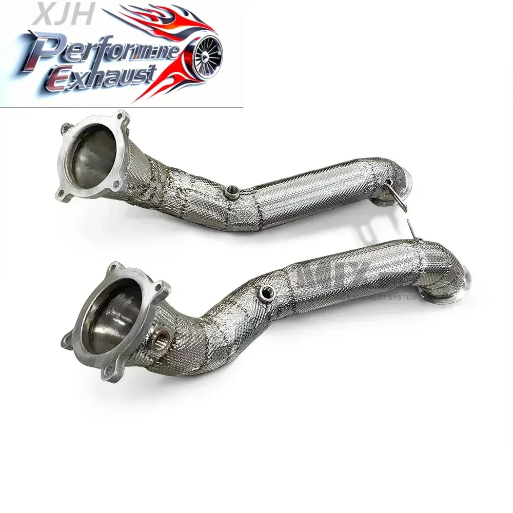 

Fits MCLAREN 720 720S SS304 Downpipe Performance Exhaust Modifications Power Enhancement Racing Performance