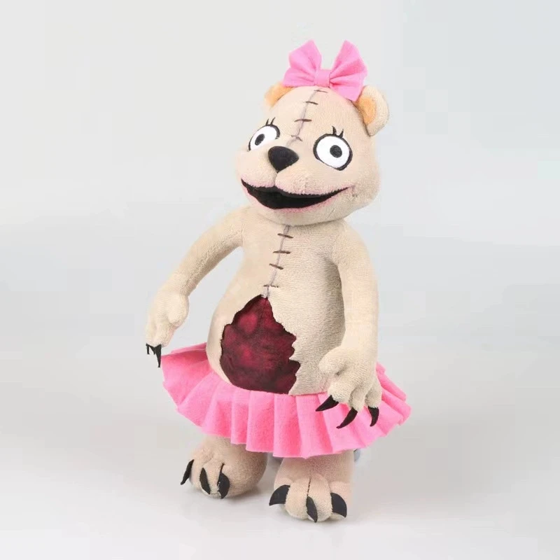 جديد الظلام الخداع ألعاب من نسيج مخملي لعبة الرعب الوردي خنزير محشوة دمية على شكل حيوان لطيف ولكن مخيف تحصيل هدية للاعبين المشجعين هالوين