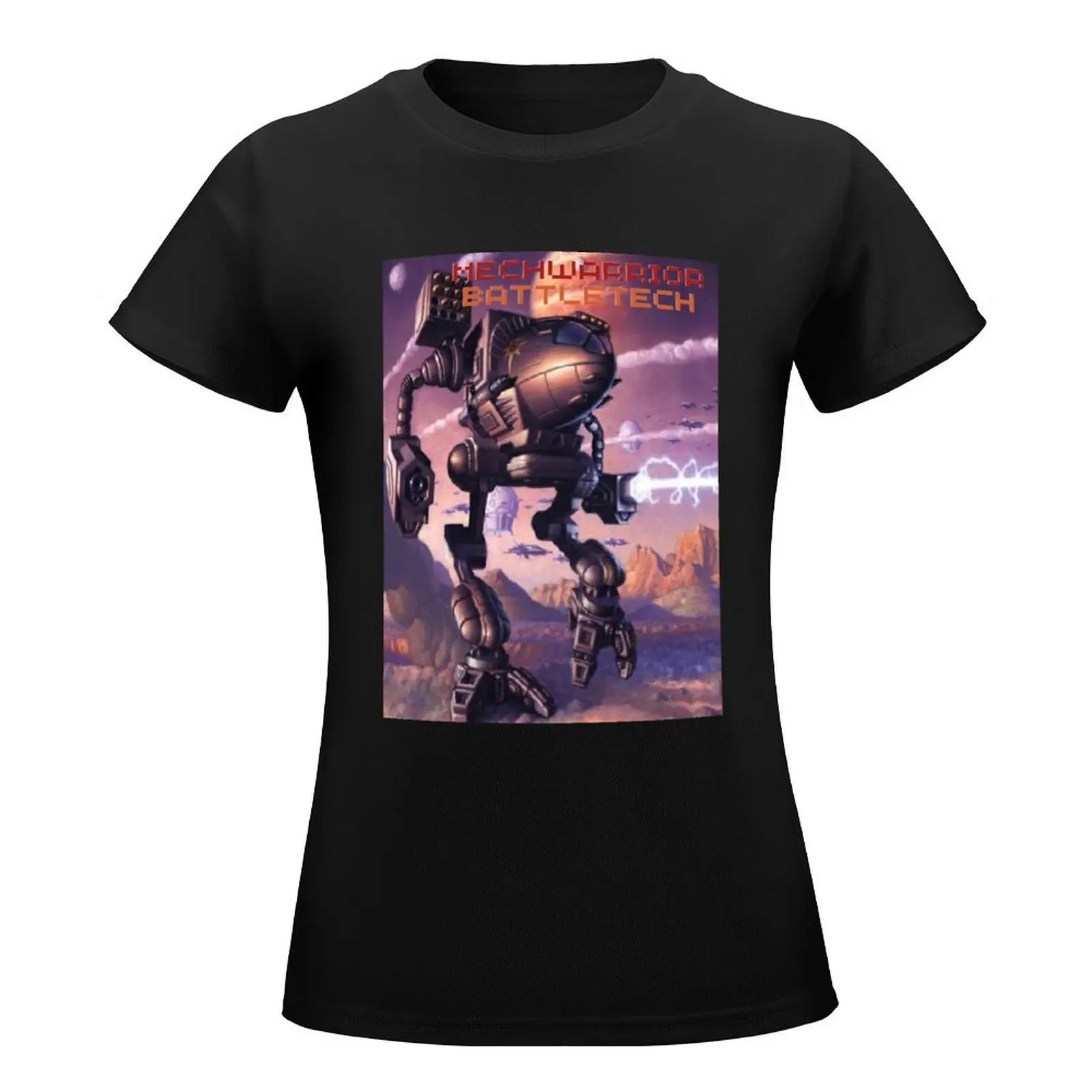 Mechwarrior Battletech theme design Active T-Shirt sublime cute clothes Female clothing summer clothes workout shirts for Women