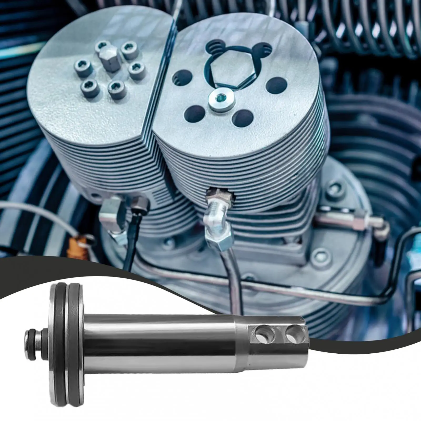 

Air Pump Piston Rod Connecting Rod High Performance High Pressure Heavy Duty Air Pump Accessory for Home Workshops Automotive