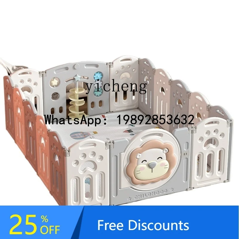 

WL Baby Playpen Protective Grating Indoor Home Foldable