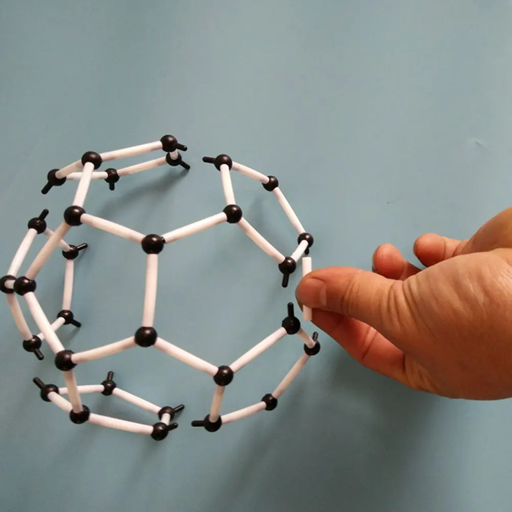 2Sets Chemistry Molecular Structure Kit C60 Chemical Bond Assembly Educational Teaching Aid for Science Class Exploring