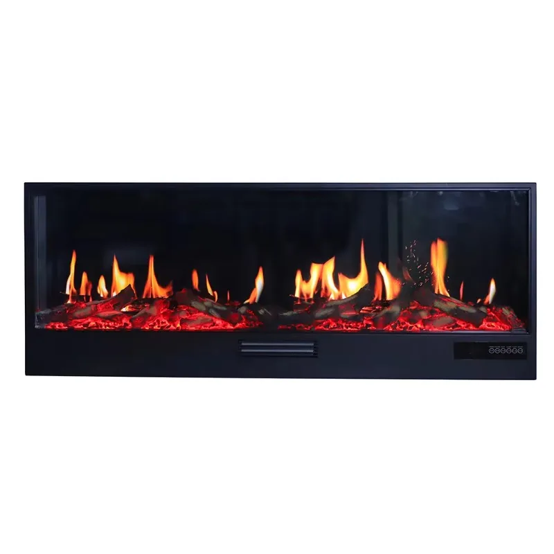 

E-Smart Smart Real Cozy Fire Illusion Dazzling Wood Burning Intelligent Electric Fireplace
