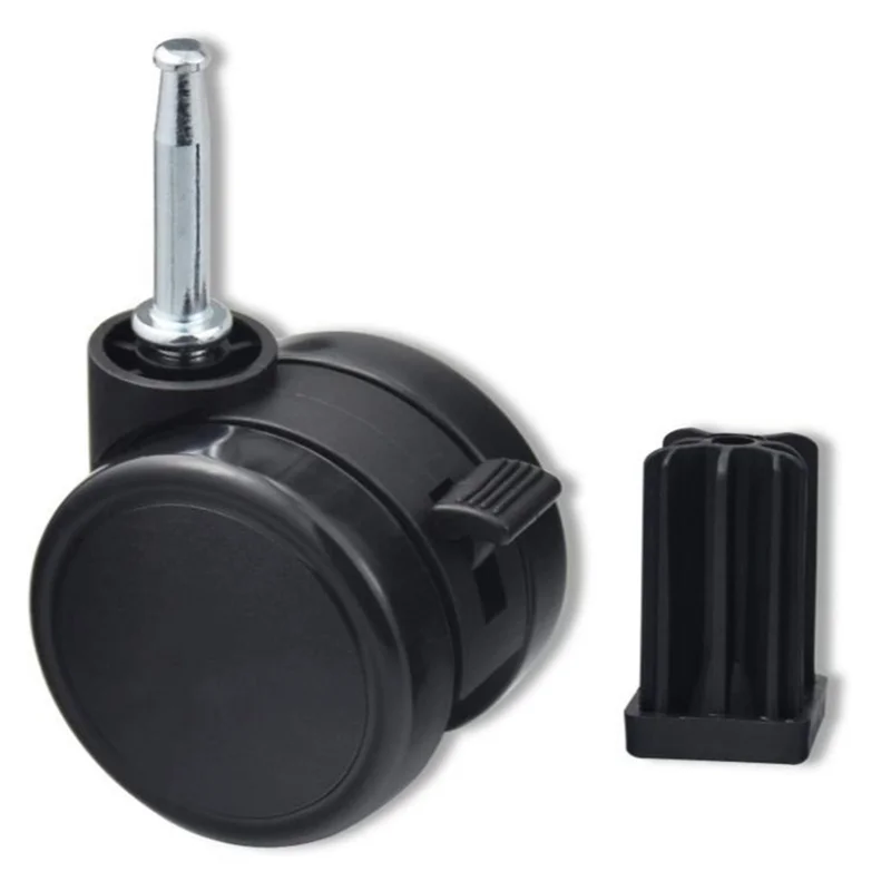 

【GIFT】Locking Swivel Caster Wheel For Weber,Genesis Summit,Silver, Stem Style 6414 306414 Spirit Gas Grill Set