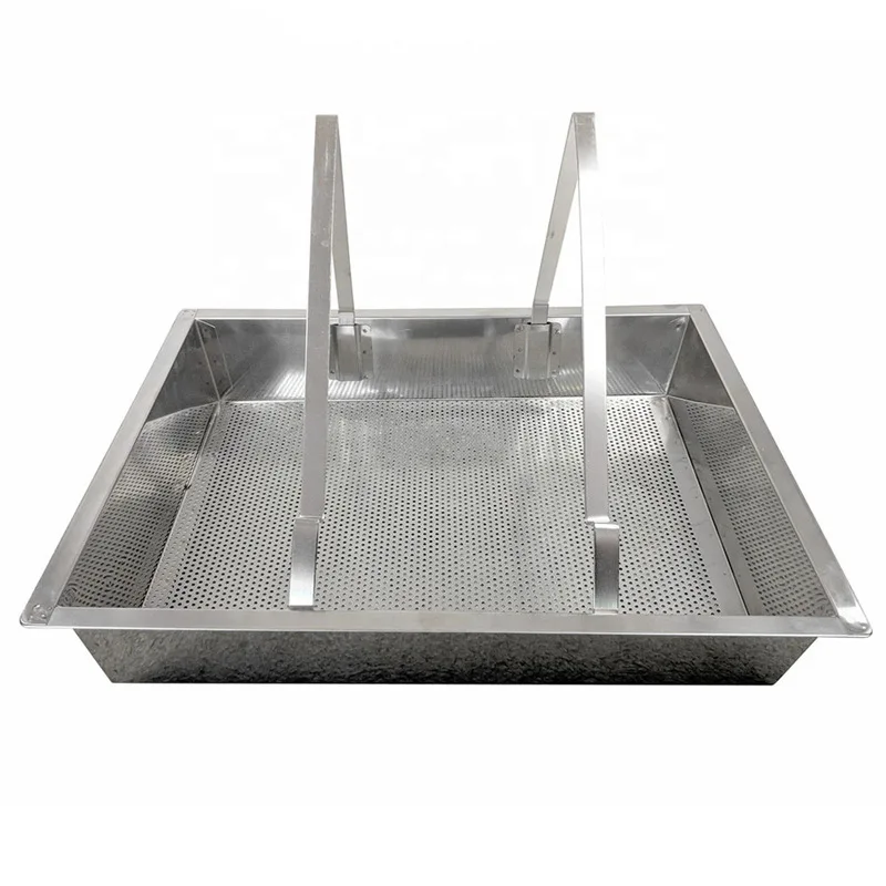 Honey holder for beekeeping, stainless steel cutting deep plate, honey cutting leakage connecting plate