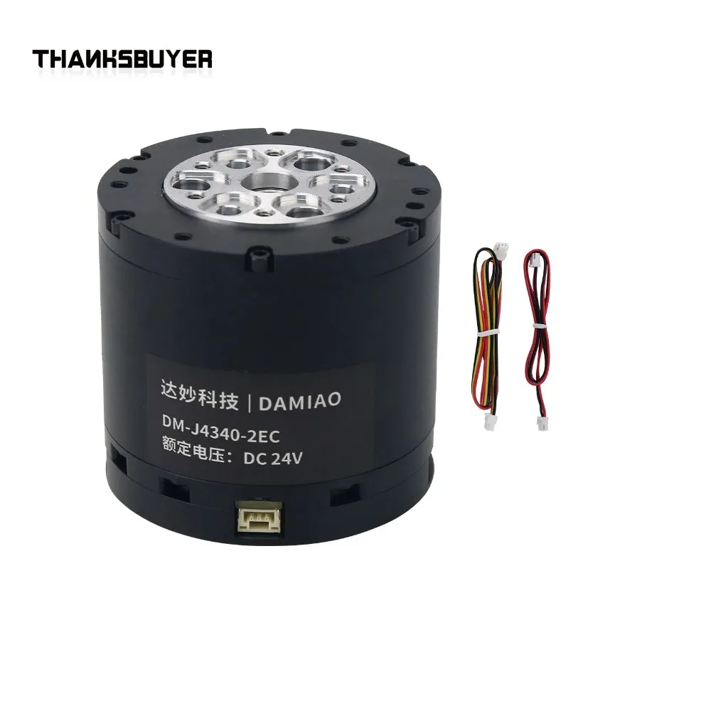 DM-J4340-2EC 24V 48V 9NM DM4340 Robotic Joint Servo Gear Motor Including Driver Module Built With Two Encoders
