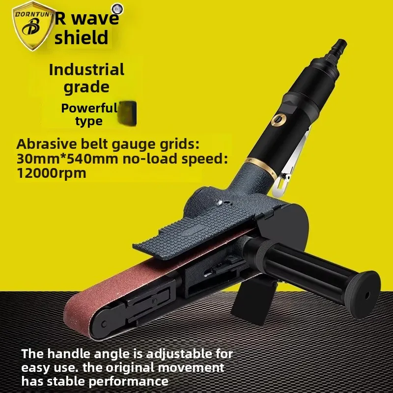 Wave Shield 30mm Pneumatic Belt Sander, Ring Belt Sanding Machine, Circular Sanding Machine, Sanding Machine, Cloth Sanding Machine Bd-0094