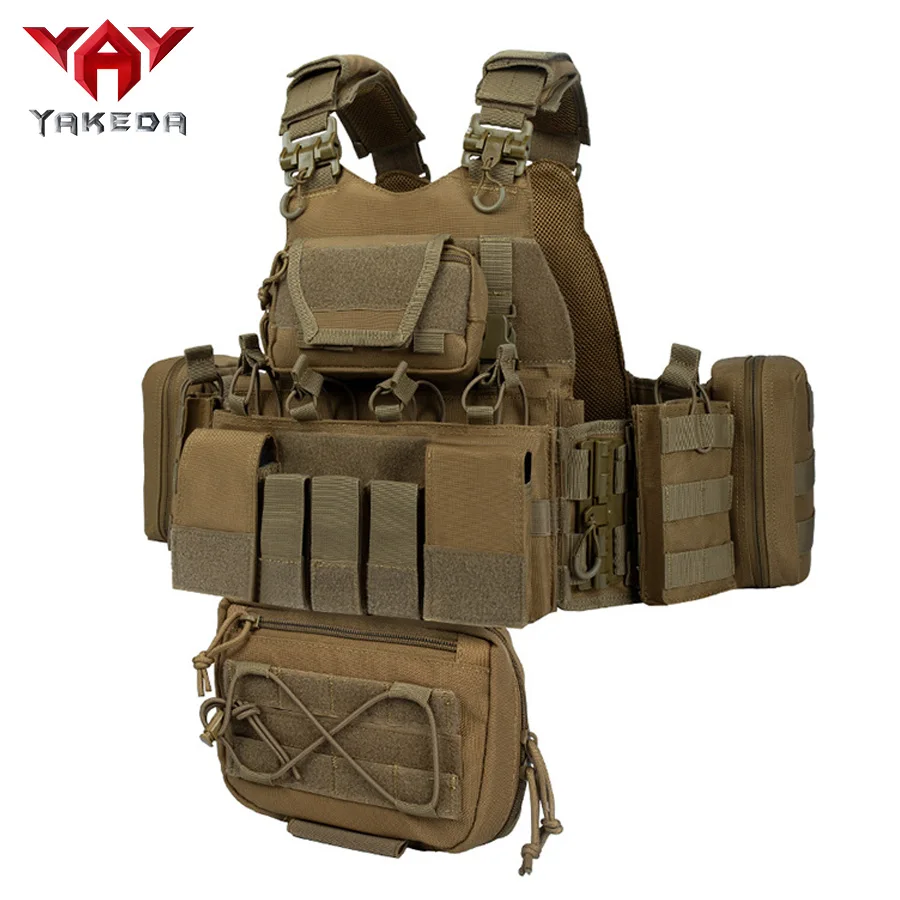 YAKEDA New training vest outdoor multifunctional training vest equipment