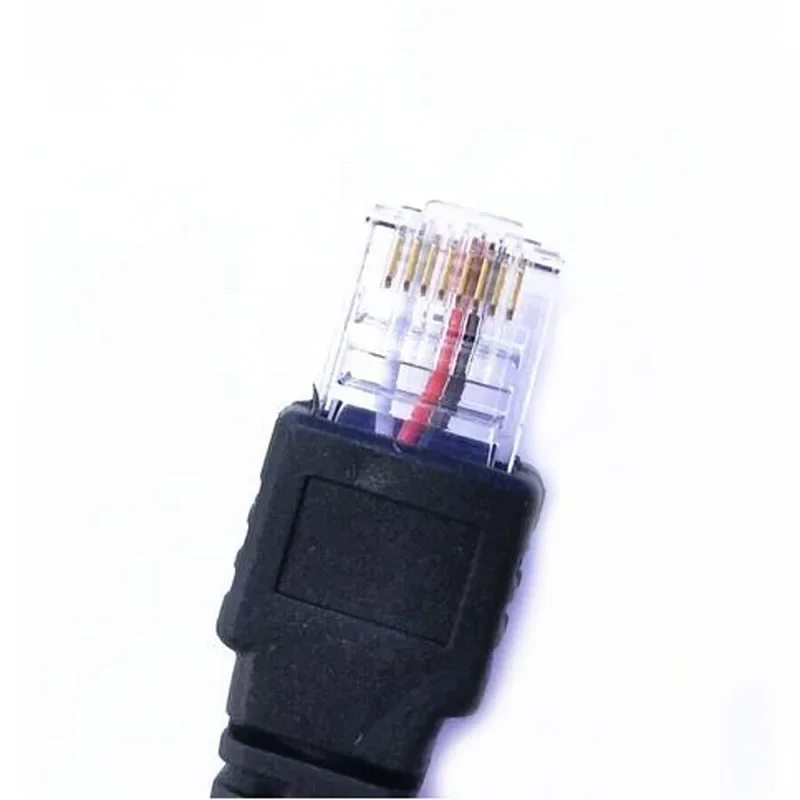 8-pin RJ45 USB Programming Cable 8PIN For Kenwood Car Radio KPG46 TK-630 705 706 805D 8100 TM-271A 261A 461A 471A Walkie Talkie