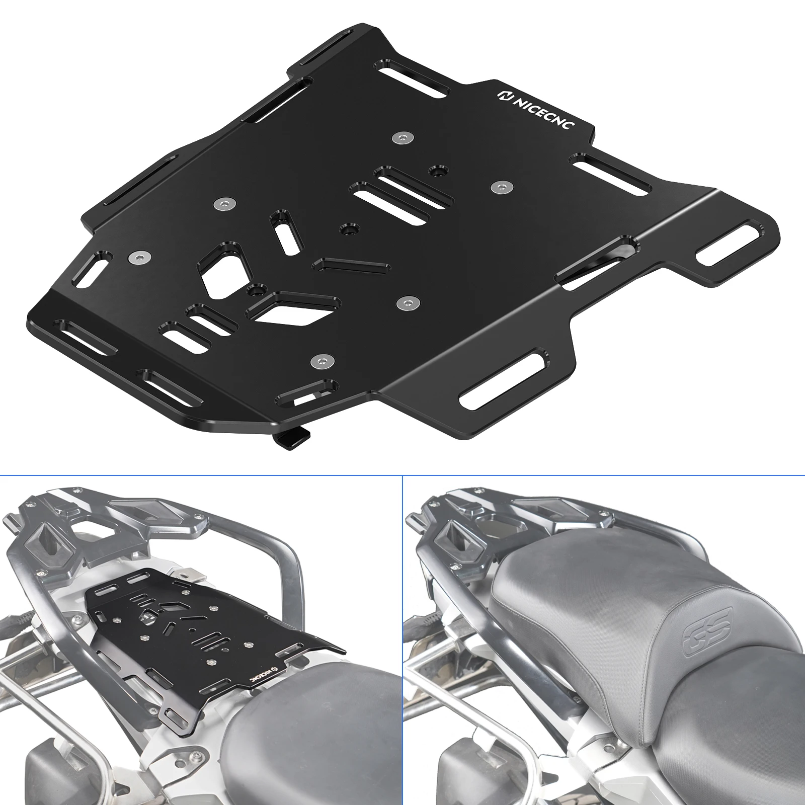 

Комплект багажника на заднее сиденье мотоцикла для BMW R1200GS/Adventure 2013-2018 R1250GS/Adventure 2018-2024 R1200 R1250 GSA