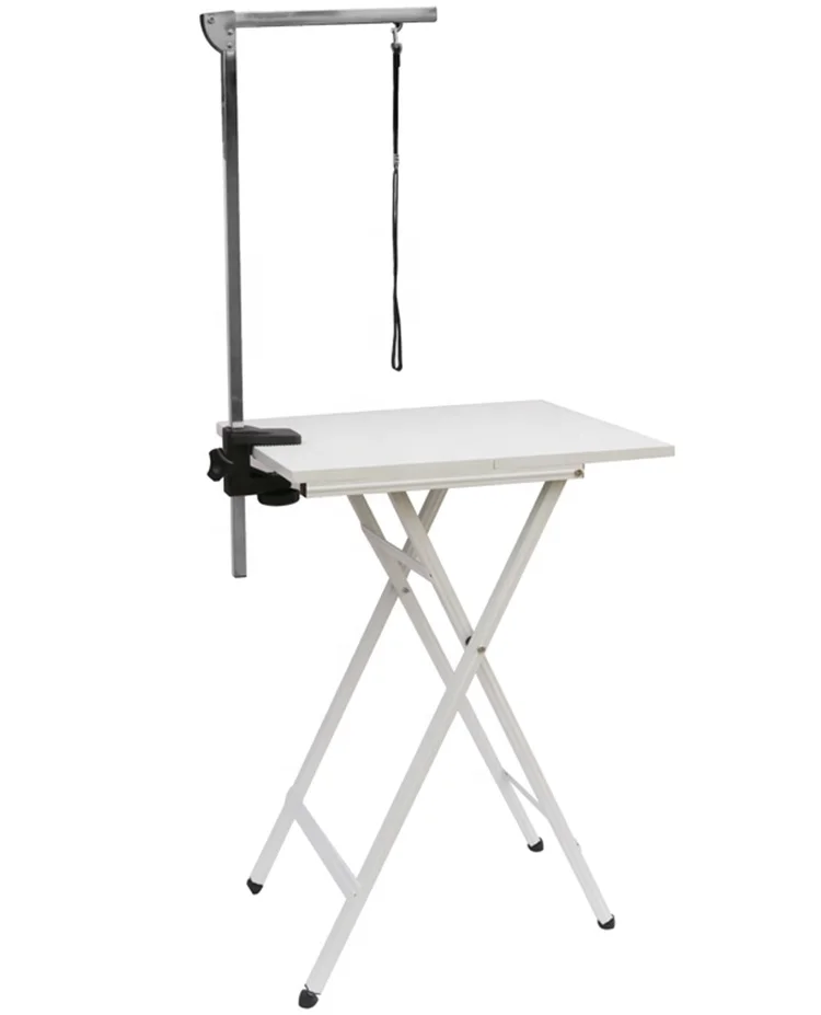 

Dog Pet Grooming Table for Large Dogs Adjustable Height Heavy Duty Portable Trimming Drying Table