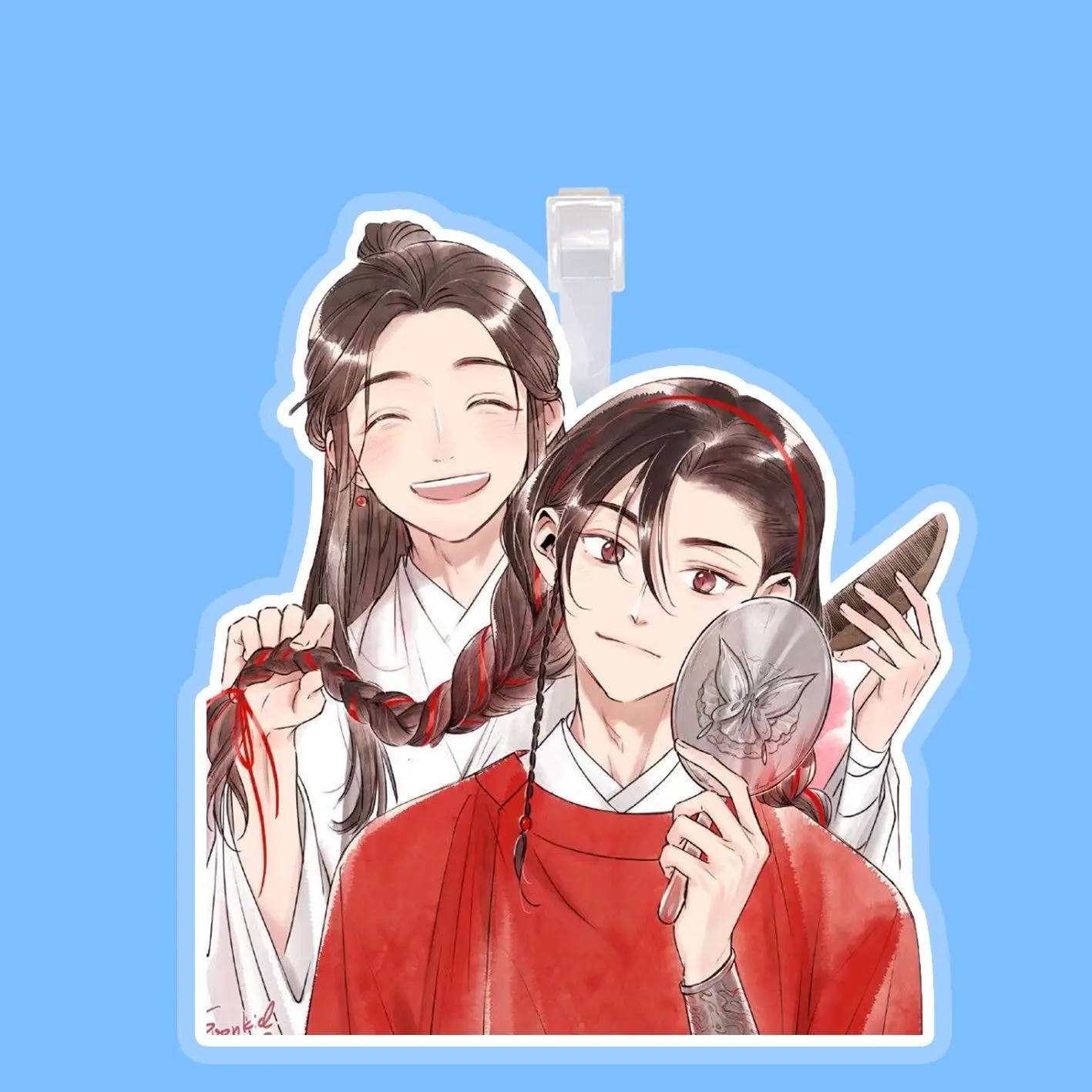 Chinesische Serie TGCF Tian Guan Ci Fu Huacheng Xie Lian Nette MXTX gepäck tag schule tasche anhänger charme geschenk