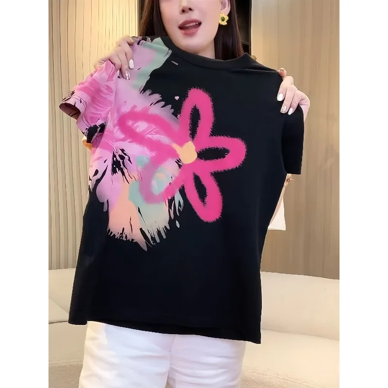 

New Retro Five-star Flower Print for 2025, Dry and Breathable Quick Drying Clothes