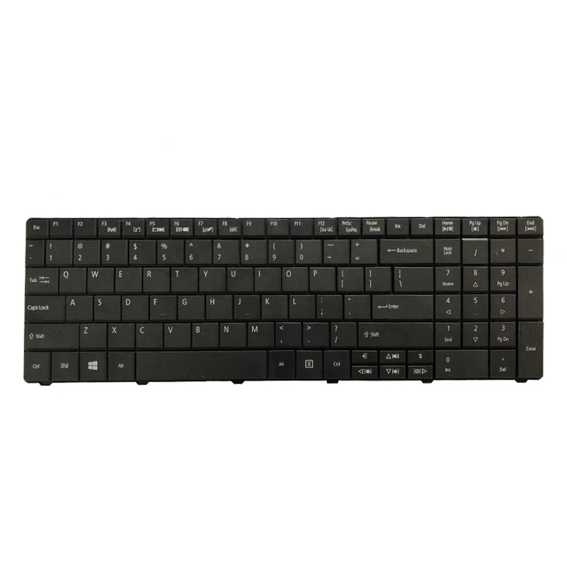 US Keyboard for Acer TravelMate V5WC1 P253 P453 P253-E P253-M P253-MG P453-M P453-MG Black PK130PI1B04 MP-09G33SU-6981W