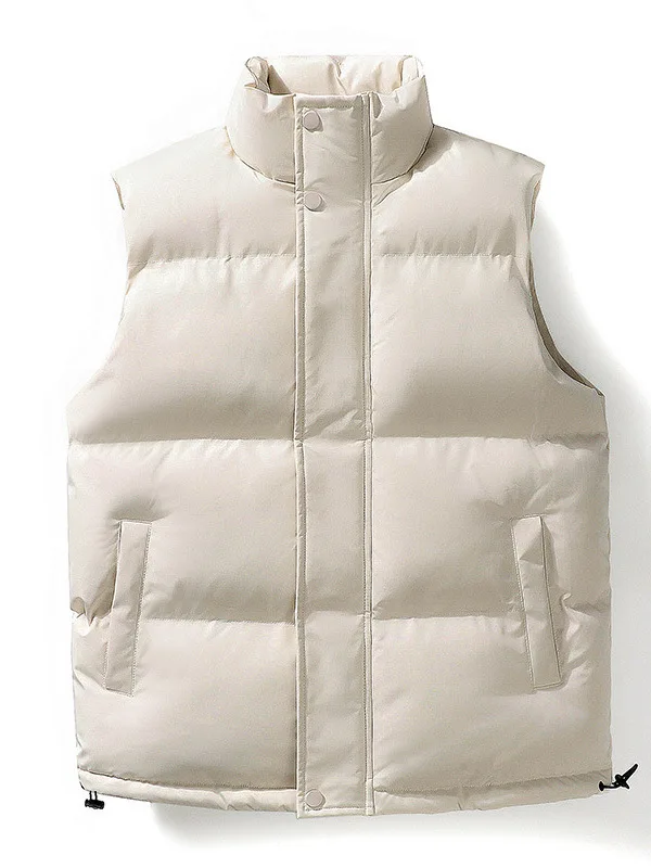 

Slim Fit Zipper round Ne Vest Men's Casual Faion Vest Comfortable Lightweight Chinese Production Autumn Wear