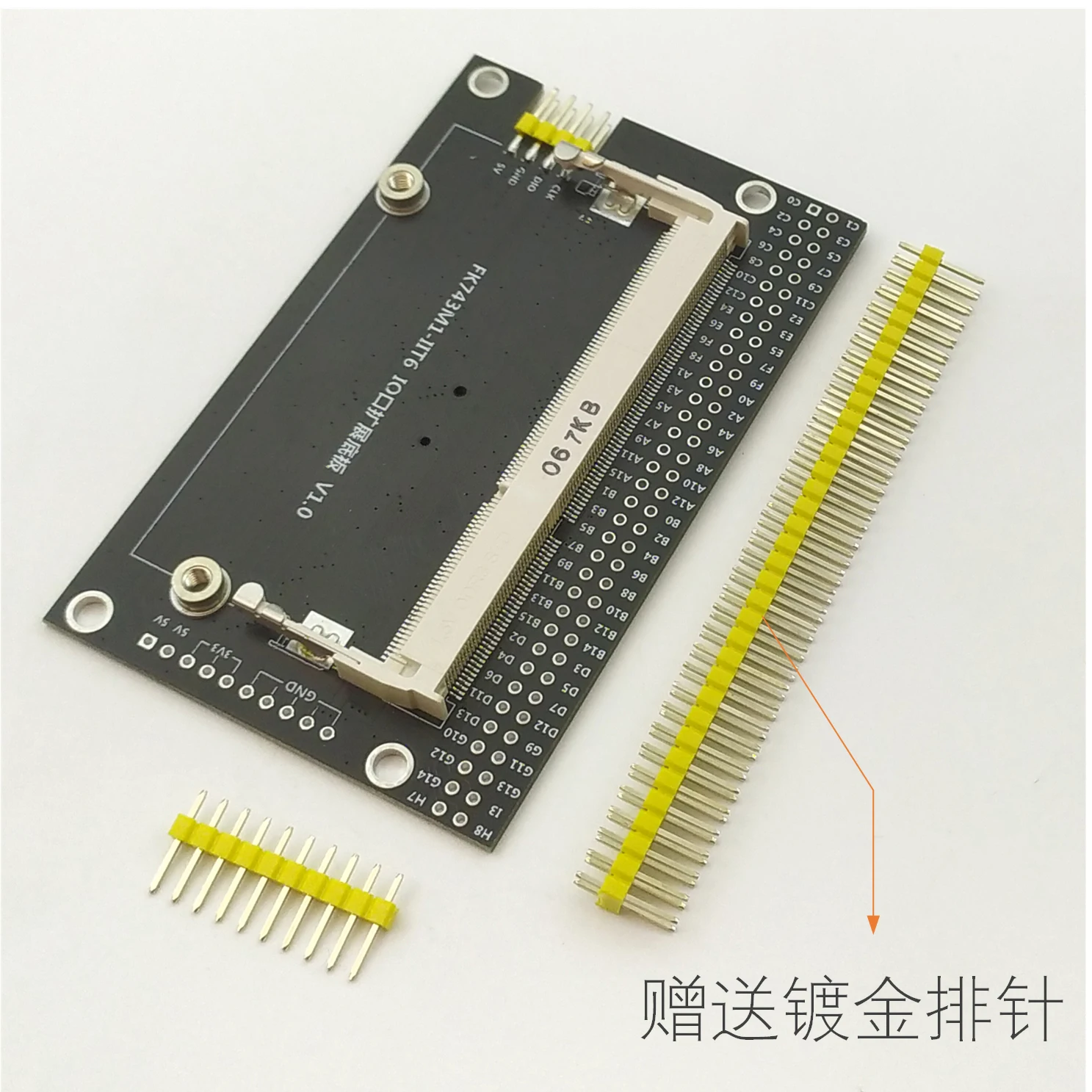 Porta io stm32h743 expansão backplane