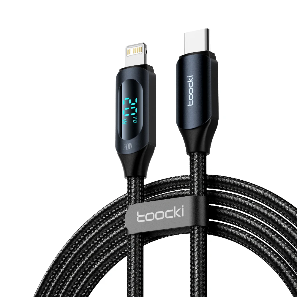 Toocki usb c typ c kabel für iphone 14 13 12 11 pro max x xr 8 7 plus pd 36w schnelle ladegerät daten kabel für ipad 1m