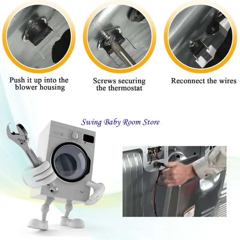 K1AD Precisions Dryer Temperature Control Switches Stable Performances Metal Housing