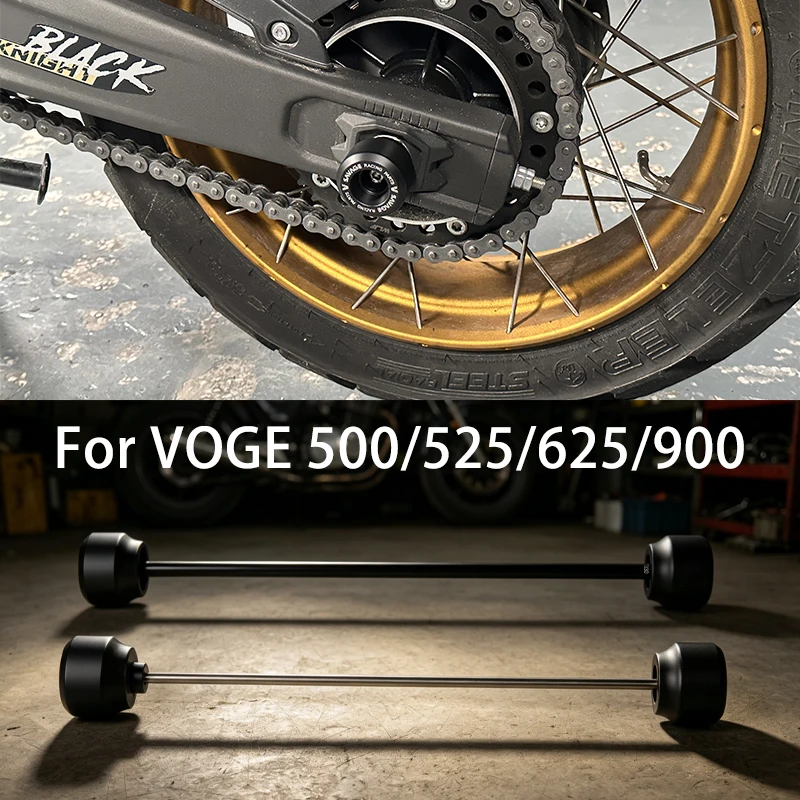 For VOGE 525/625DSX DS525/625/900X 500 Motorcycle Axle Wheel Crash Sliders Guard Swingarm Spool Spindle Stand Falling Protection