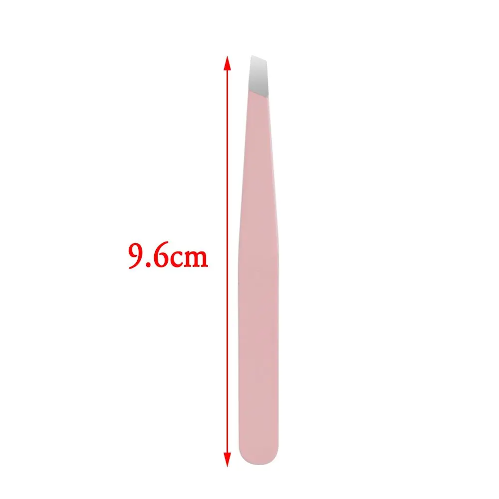 3 PCS/Set Beauty Makeup Tools Point Tip/Slant Tip/Flat Tip Brow Trimmer False Eyelash Clip Eyebrow Tweezer Hair Removal