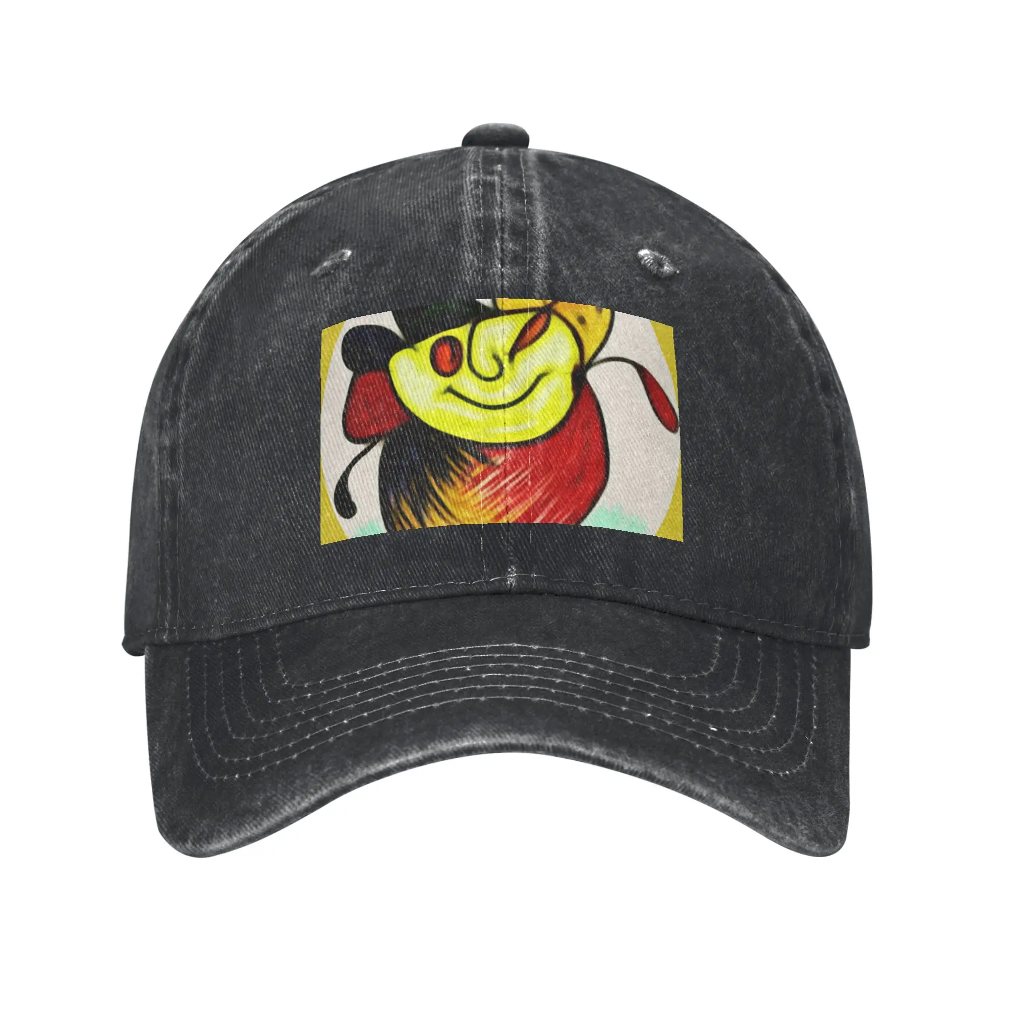 Anime cute art Fashion Baseball Cap  Leisure Sport Cap  Skateboarding Sport Cap