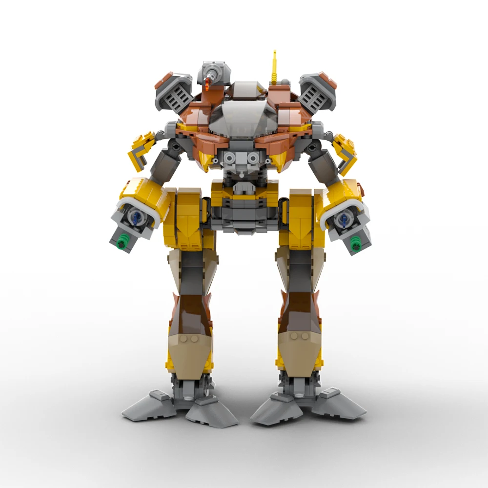 مجموعة مكعبات البناء BuildMOC MAD-3R Marauder Mech Battleteched، ألعاب Ideas Mechwarrior هدايا للأطفال (933 قطعة)