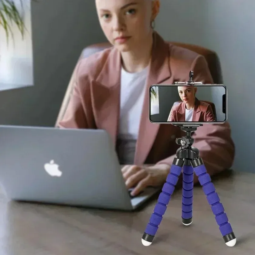 Octopus Telefon Stativ Schreibtisch Halter Kann Gebogen Werden Tragbare Multi-funktion Kamera Outdoor Schießen Vlog Live SmartPhone Halterung