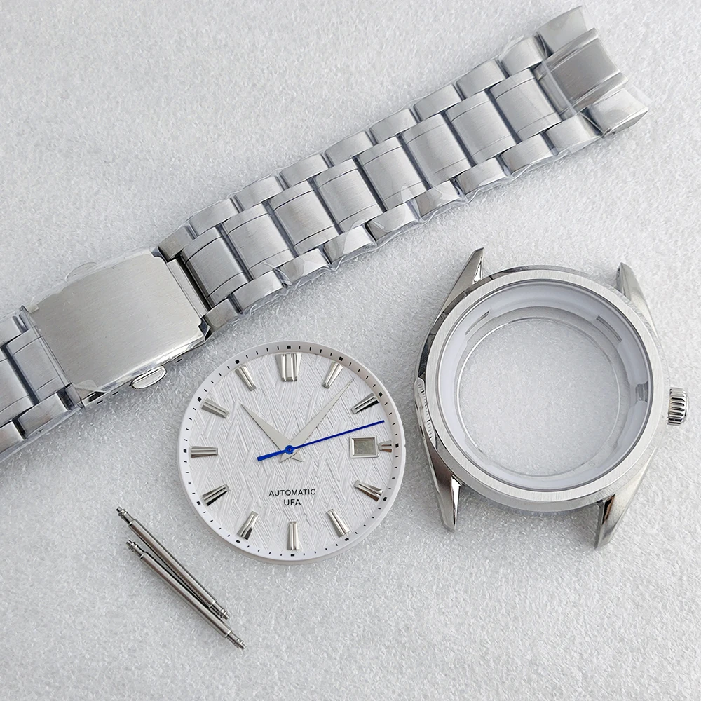 NH35 39mm Watch Case + 33.5mm Watch Dial Custom Logo Dial for GS Kit Fit NH35 Movement Mechanical Watch Modification Accessories view 3