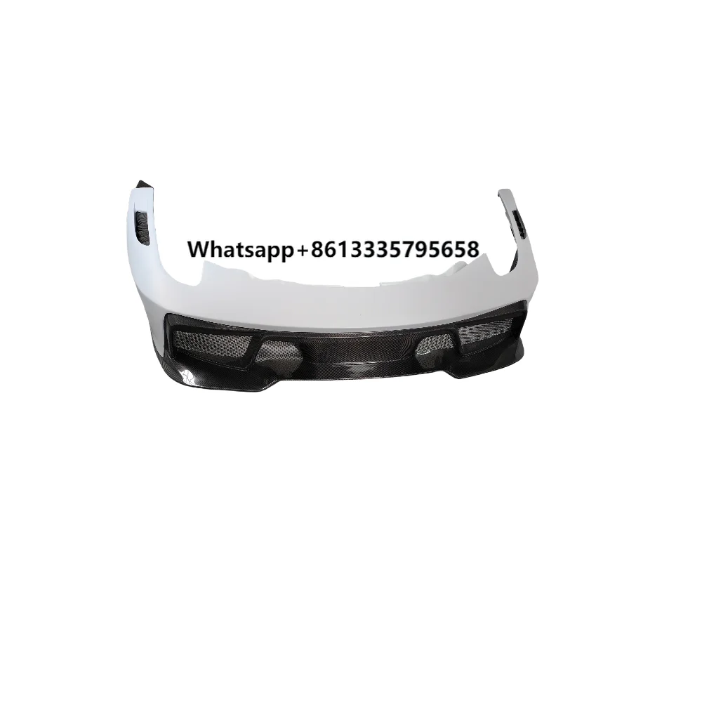 

Used for Modifying the V-shaped Semi Carbon Fiber Front Bumper Body Kit of Ferrari 458