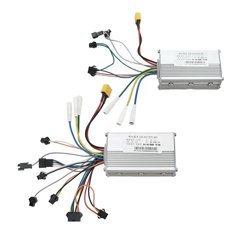 

For JP 60V 25A DC Brushless Controller Dual Motor for Electric Scooter E Bike Brushless Controller [JQ-EN&RS]