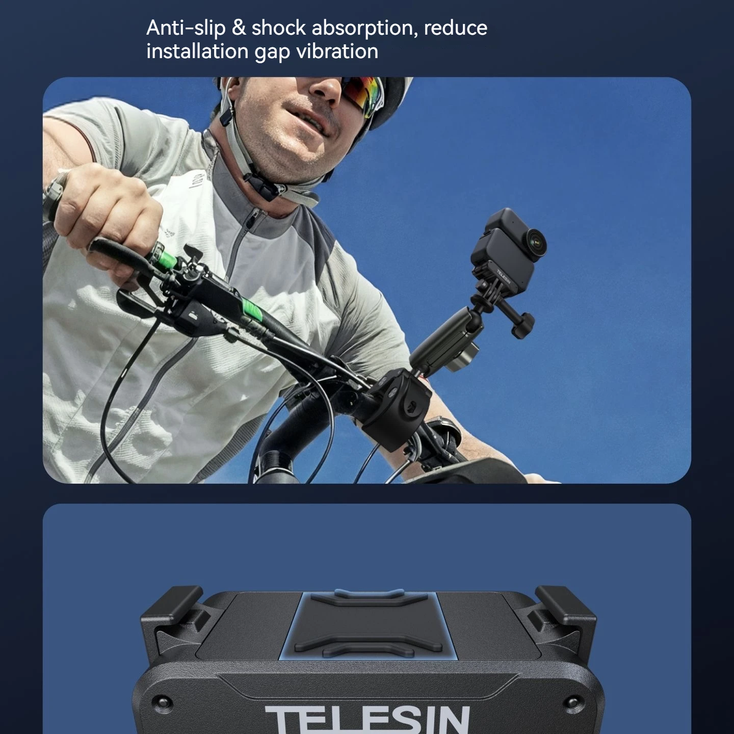 TELESIN Quick Release Adapter For DJI Osmo Nano/action 6 Magnetic Seat Magnetic Sucti