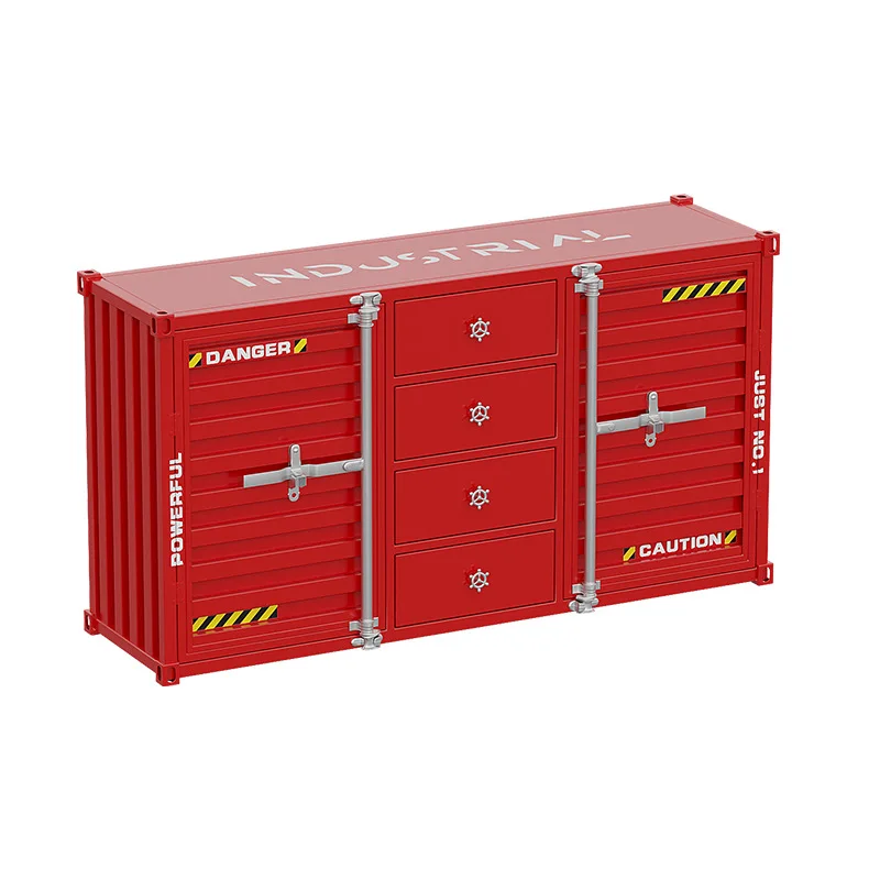 Industrial style dining side cabinet, locker storage cabinet, bedroom storage container cabinet, retro home creative storage