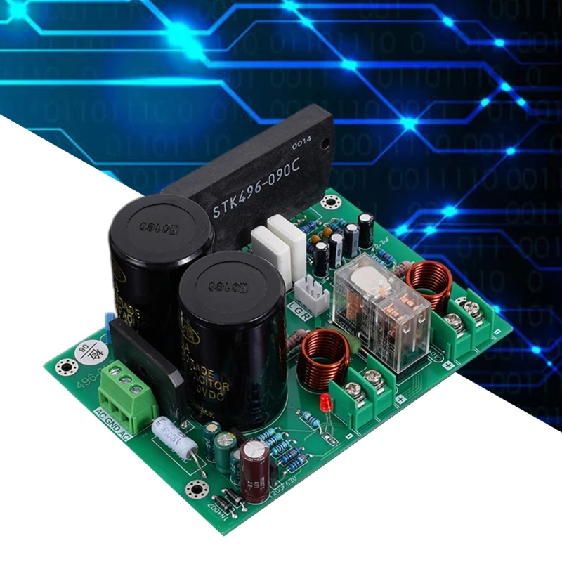 

HighPowerThick Film STK496-090 Double Channel 200W 100Wx2 HIFI Thick Film Power Amplifier BoardFinished F19E