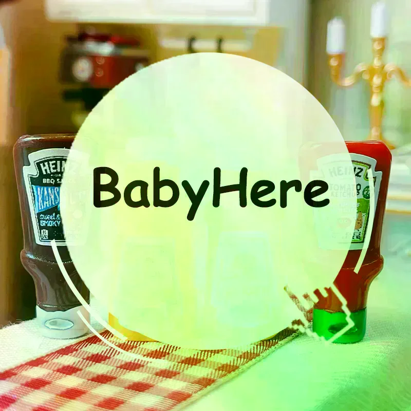 

4pcs Miniature Dollhouse Supermarket Convenience Store Simulation Mini Sauce Model Ornaments Dollhouse Decoration Accessories