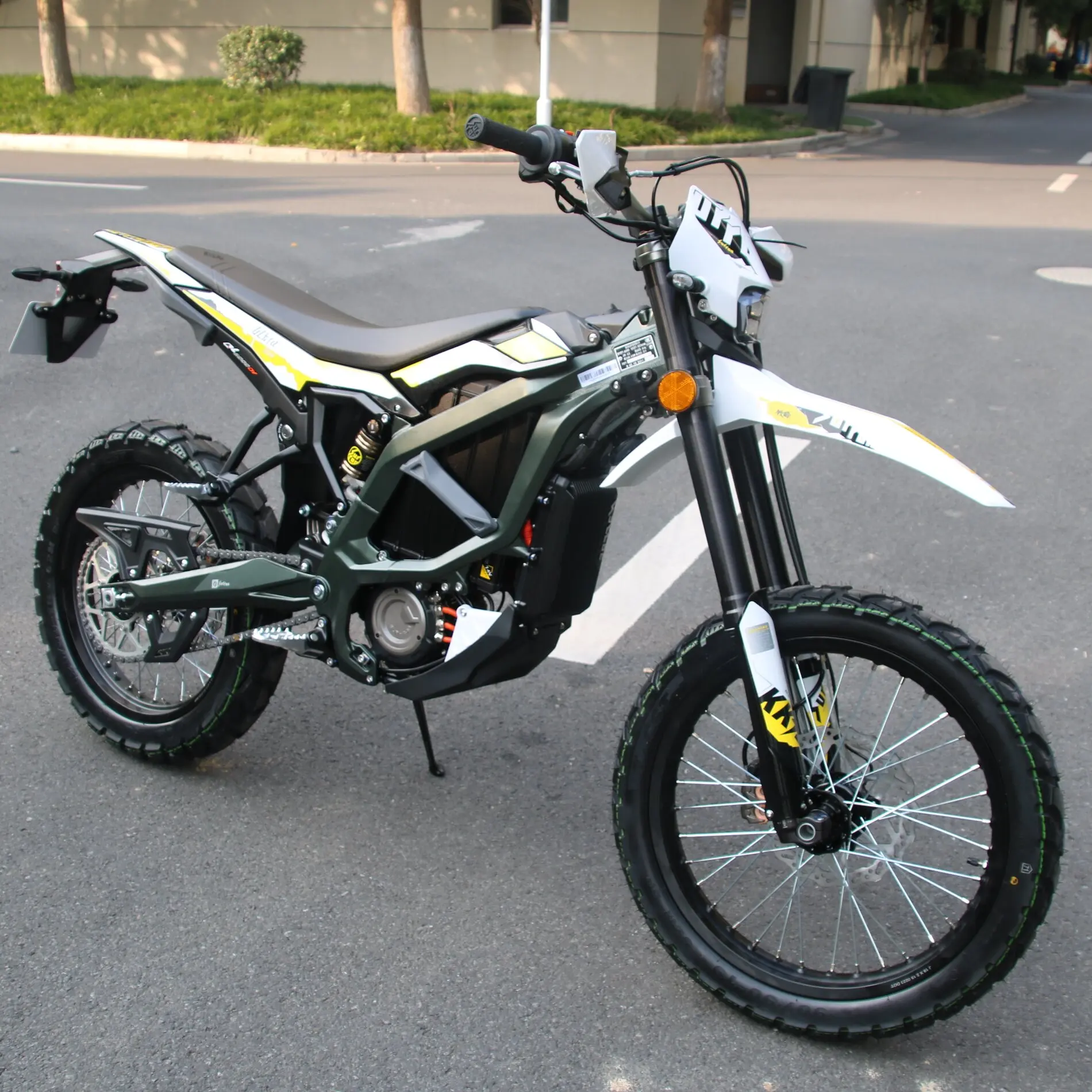 High speed Off-Road Motorcycles 74V 12500W Mid Drive Electric Dirt Bike Sur ron Ultra Bee Electrica 55Ah Ebike