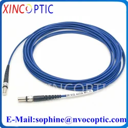 SMA905-SMA905 400um Silica Fiber Quarts Core 1m 2m 3m 5m 7m 3.0mm UV-VIS 200-1100nm Armored Fiber Optic Patch Cord